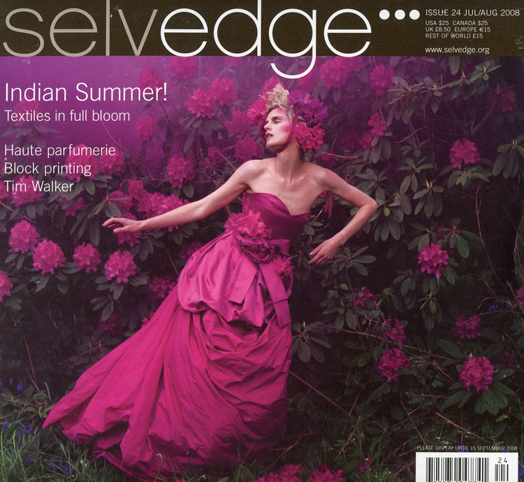 Forgiving the rhododenron - a beautiful cover from selvedge magazine