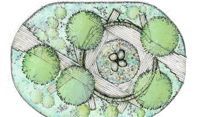 Nest garden for by Jane hudson and erik demaeijer future gardens