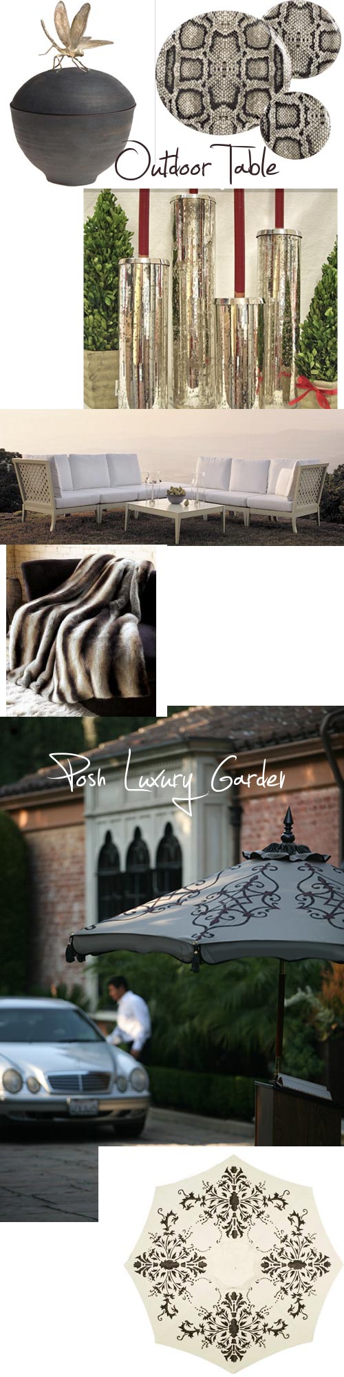 posh garden inspiration