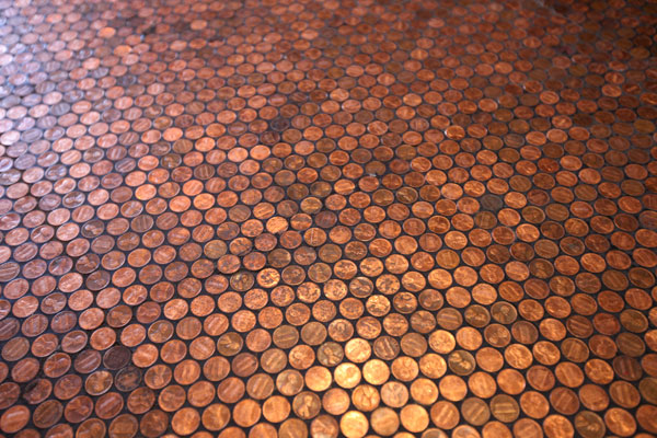 pennies-floor