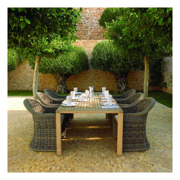 havana dining set gloster outdoor furniture