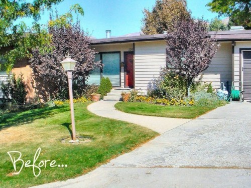 before and after garden makeover laughlin design