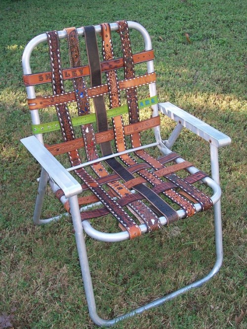 western belt lawn chair