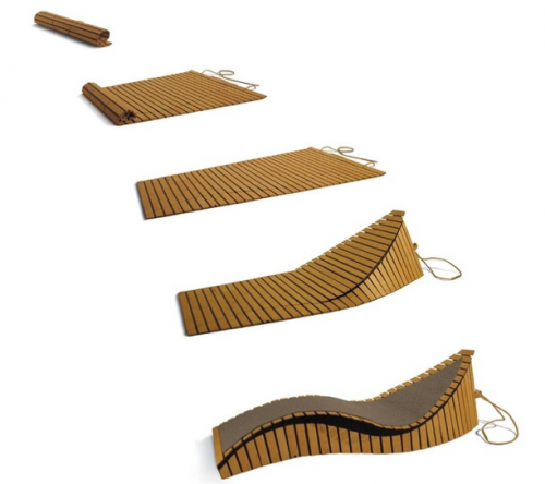 folding mat garden chair from confused direction