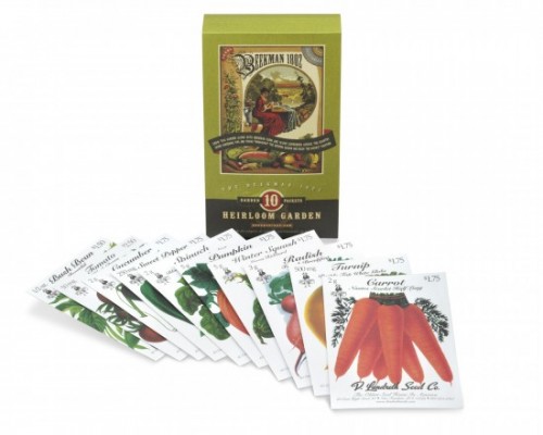 landreth heirloom seed kit from williams sonoma and the fabulous beekman boys