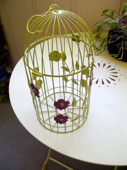 birdcage planter from steve asbell