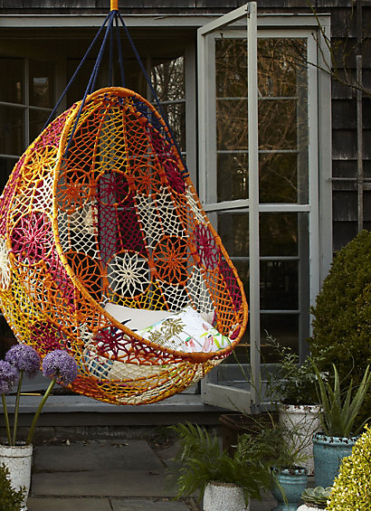 hanging chair from anthropologie