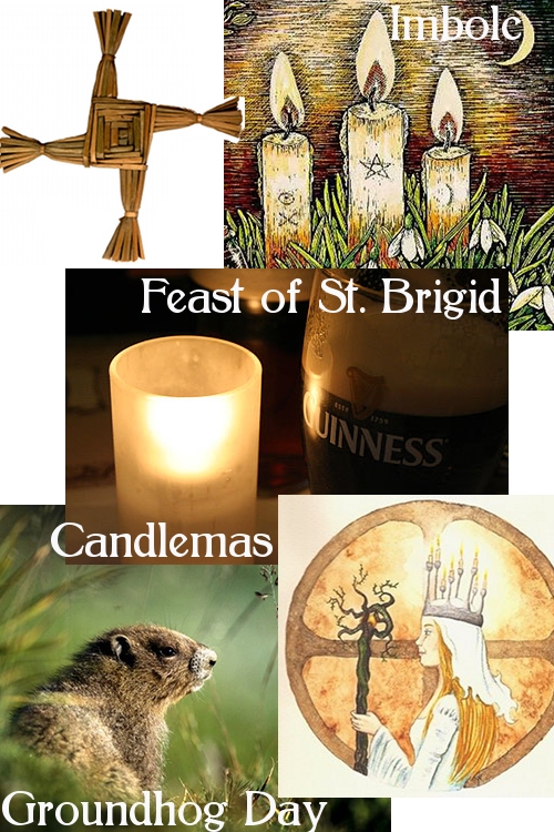 imbolc feast of st birgid candlemas groundhog day