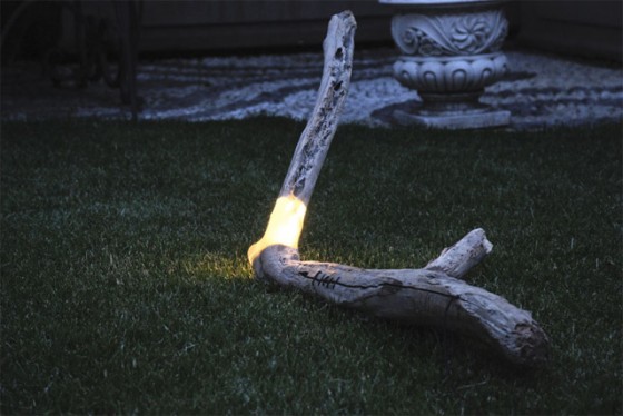 Marco Steffaneelli stump and branch lights