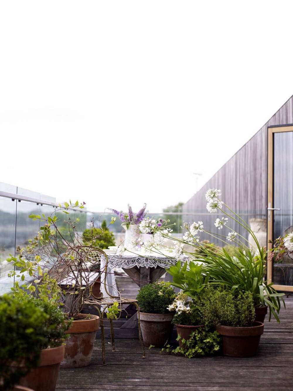 How to create a chic garden