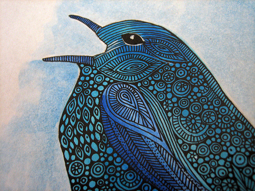 bluebird by valentina ramos via www.pithandvigor.com