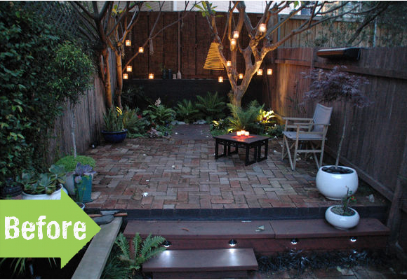 garden makeover before and after from www.pithandvigor.com