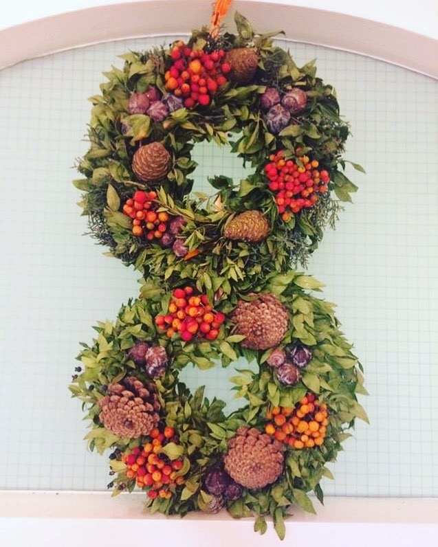 12 Garden Inspired Holiday Wreaths That You Can Copy