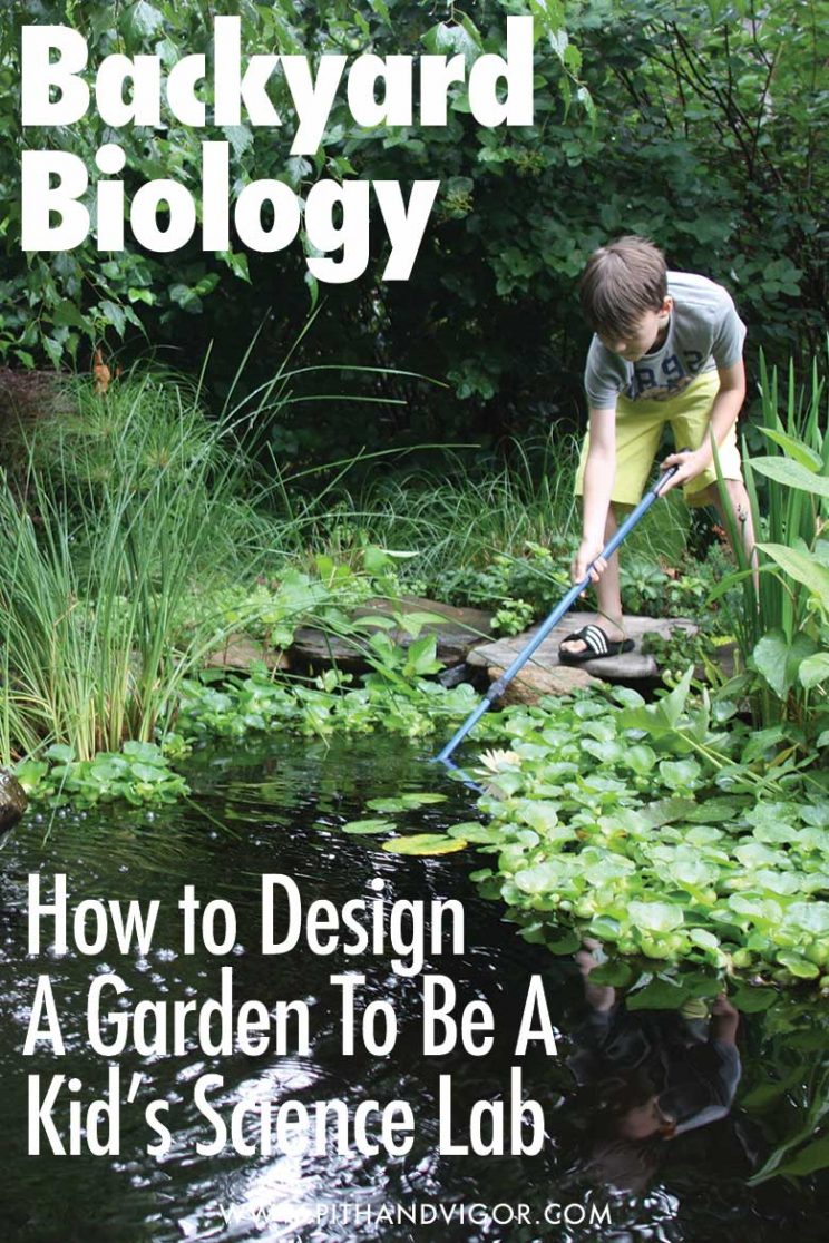 Backyard Biology - How to design a outdoor learning environment