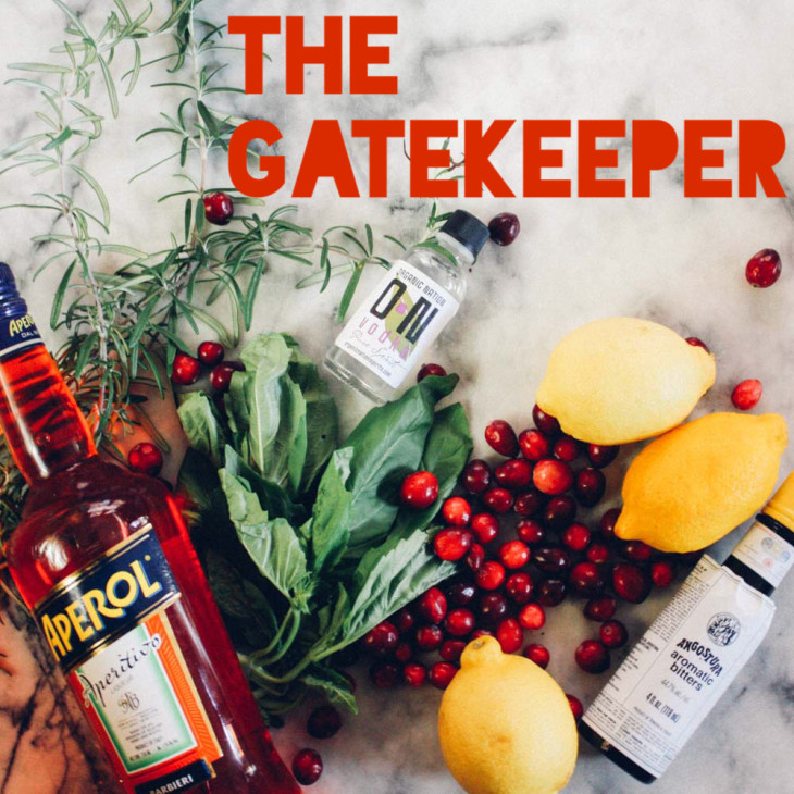 The gatekeeper cocktail. Part of Season Spririts and Cocktails from www.pithandvigor.com