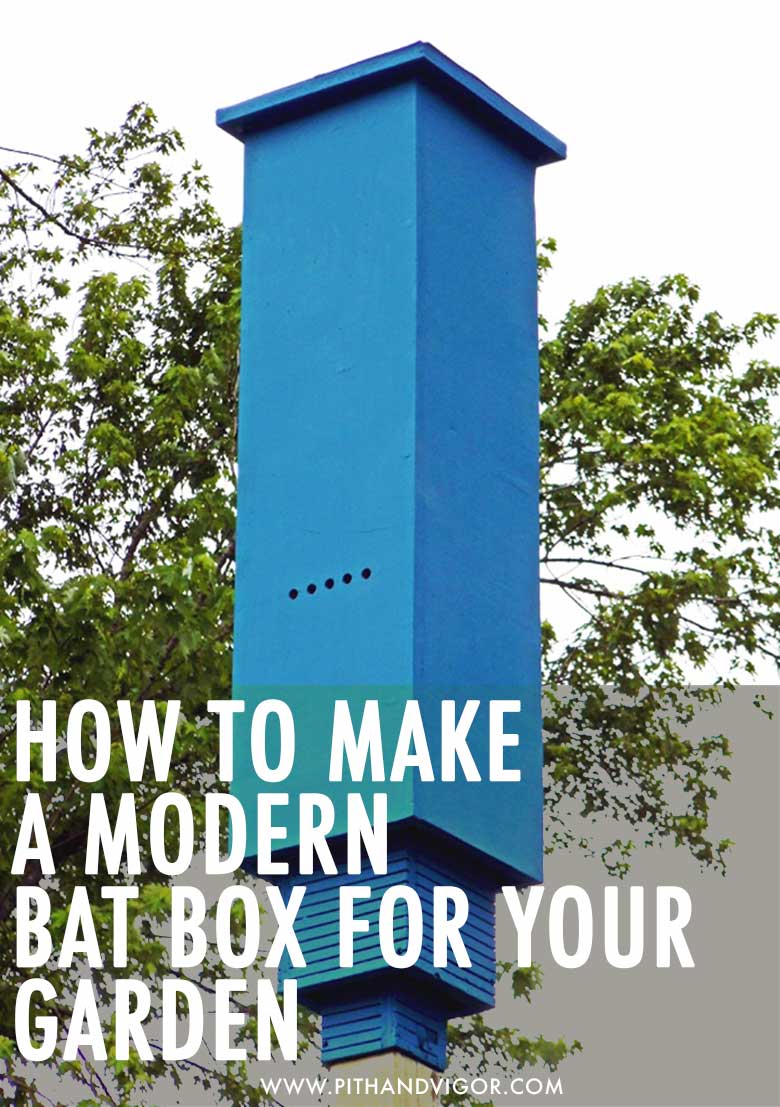 How to make a modern bat box for your garden