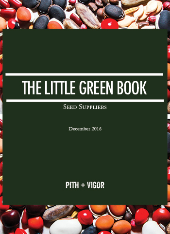 Seed Suppliers The little green book