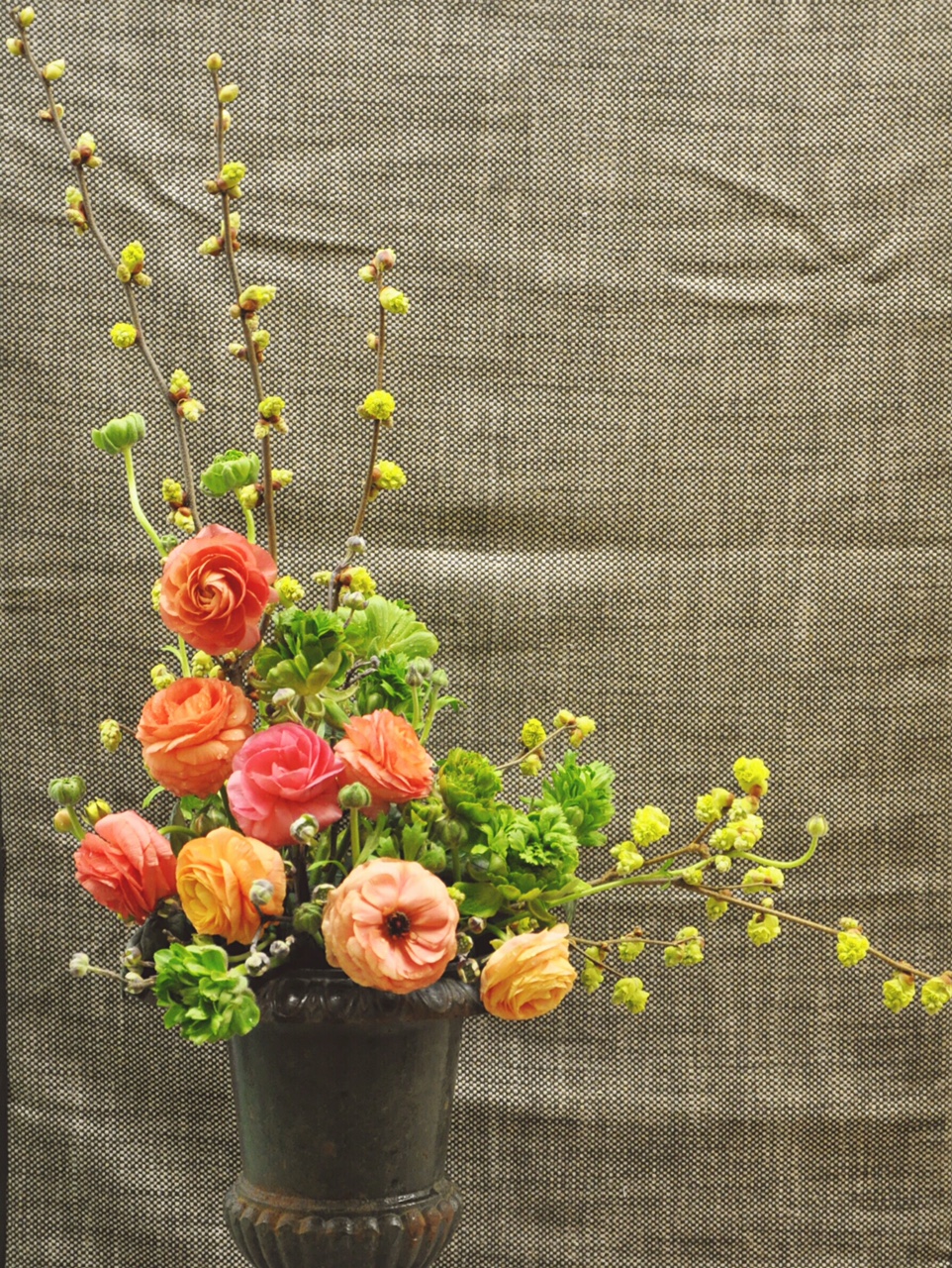 Floral arrangement by Kathleen Mccoy - Our Status Was Provisional - Making it in the Garden Club