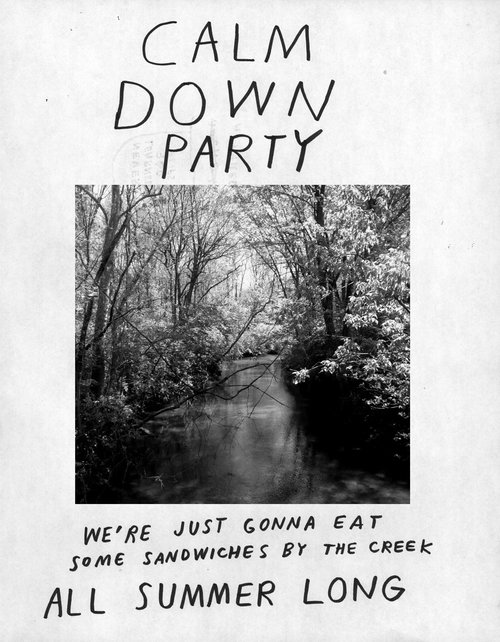 Calm Down Party Flier by Nathaniel Russell