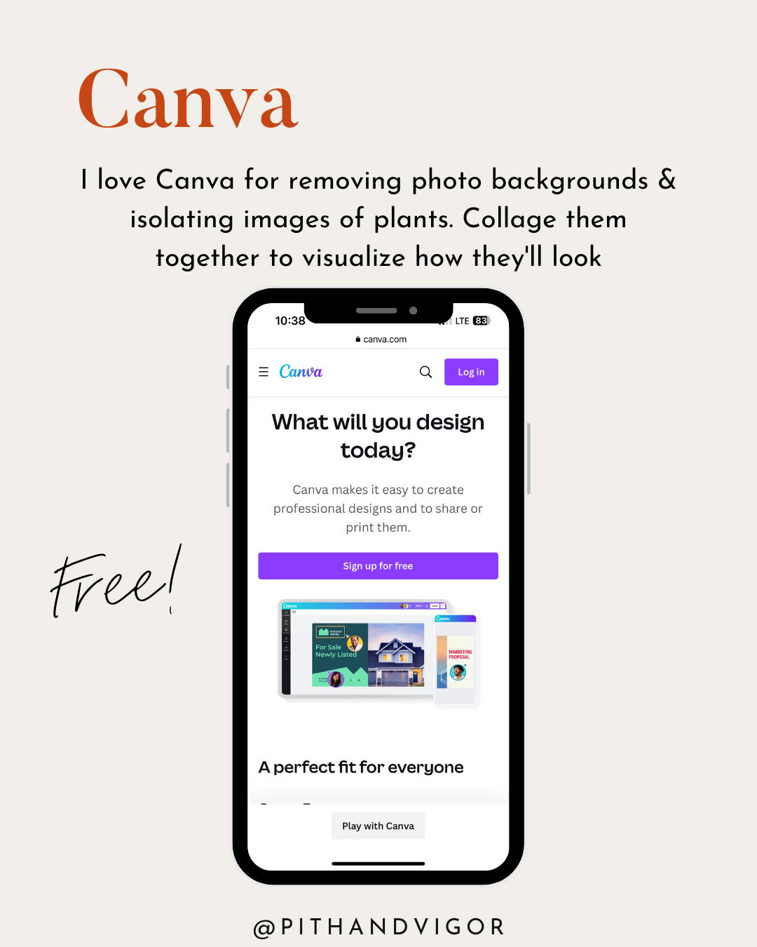 canva for garden design